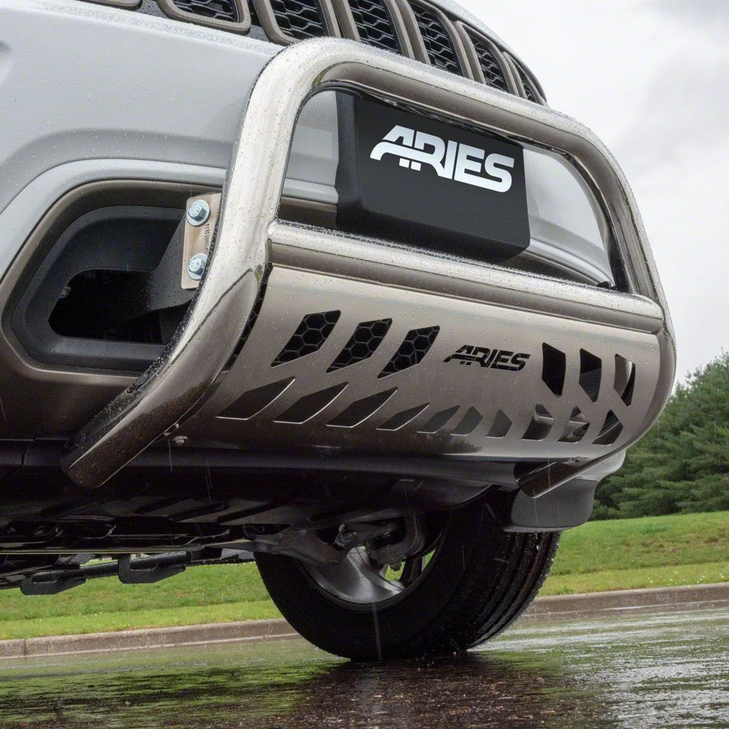 3-Inch Bull Bar; Polished Stainless (09-19 Silverado 3500 HD)