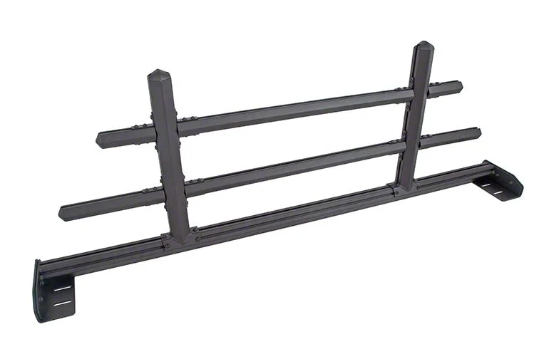 Hex Front Cab Rack; Textured Black (07-26 Silverado 3500 HD)