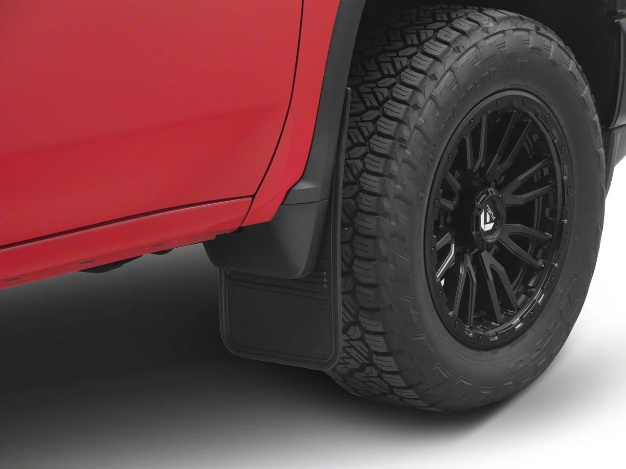 No-Drill Mud Flaps; Front and Rear (20-26 Silverado 3500 HD SRW)