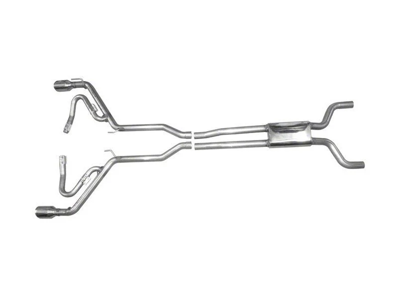 Mach XL Cat-Back Exhaust with Polished Tips (10-15 Camaro SS w/ Automatic Transmission)