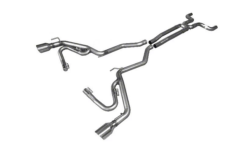 Street Race Cat-Back Exhaust with Polished Tips (10-15 Camaro SS)