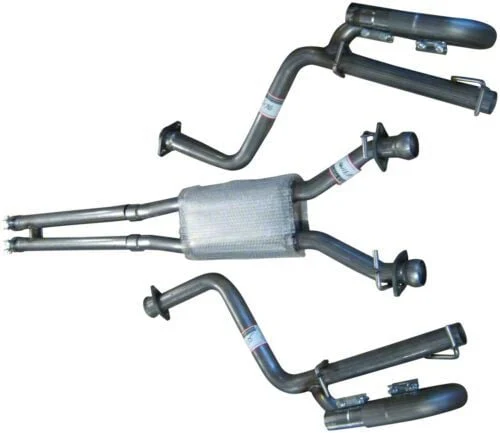 Cyclone Cat-Back Exhaust with Polished Tips (11-14 3.6L Charger)
