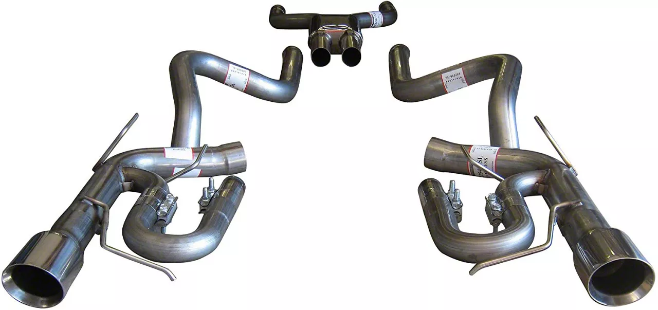 Street Race Cat-Back Exhaust with Polished Tips (11-14 Mustang GT)