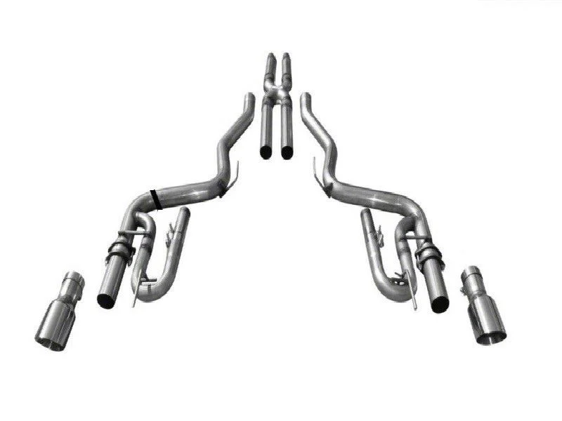 Street Race XV Cat-Back Exhaust with Polished Tips (15-17 Mustang GT Fastback)