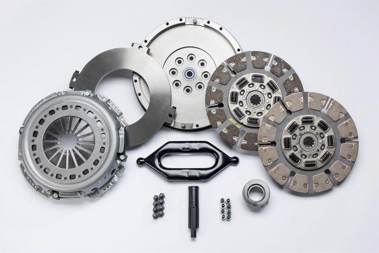 South Bend Clutch Stage 3 Street Dual Disc Organic Clutch Kit; 10-Spline (05-10 Mustang GT)