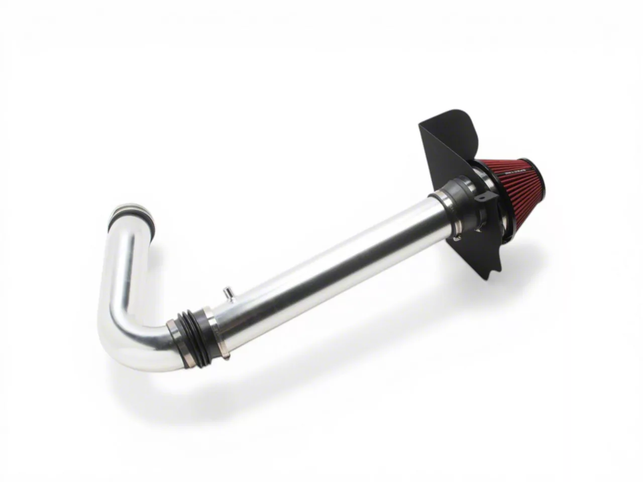 Spectre Performance Cold Air Intake with Red Filter; Polished (11-21 3.6L Challenger)