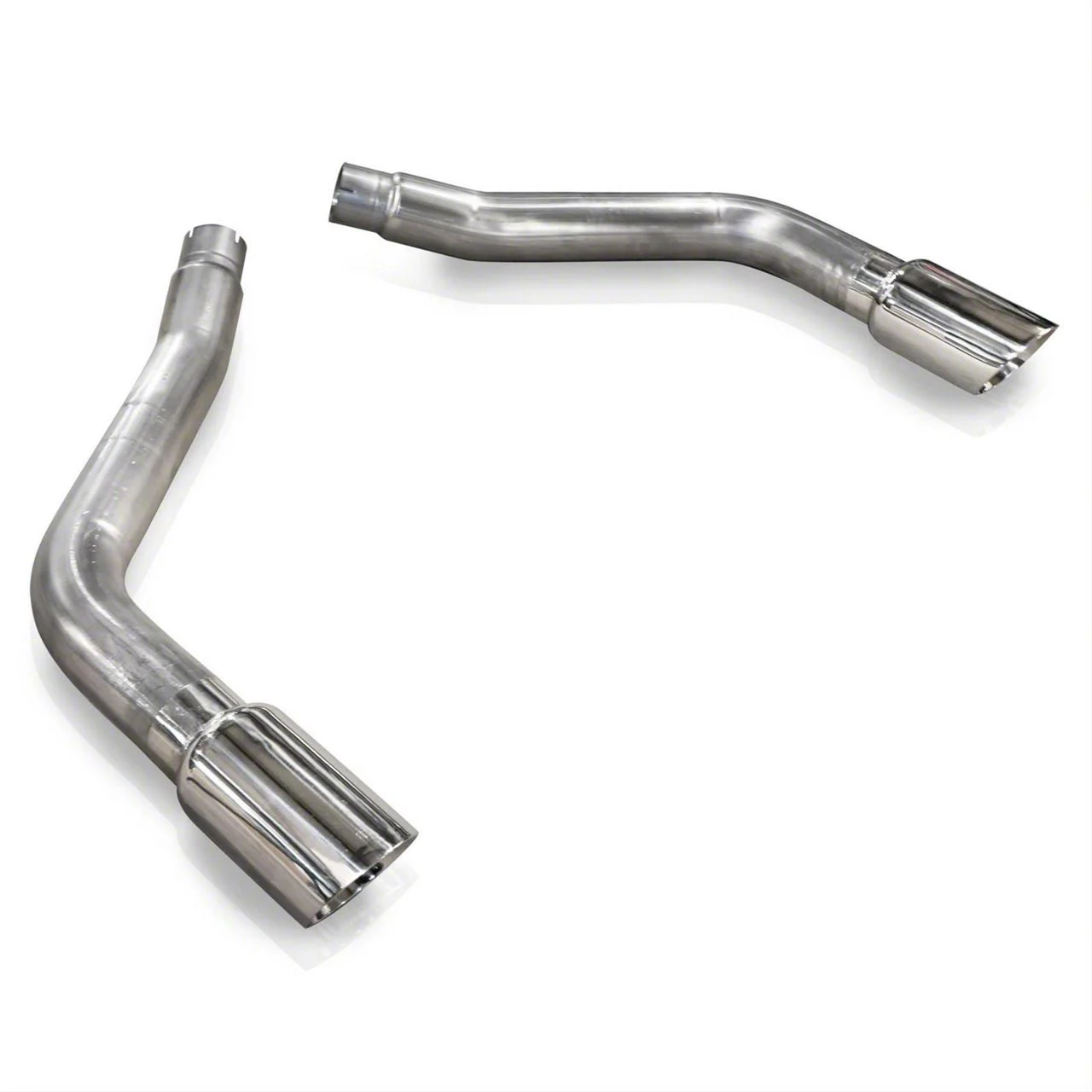 Stainless Works Muffler Delete Axle-Back Exhaust with Polished Tips; Factory Connect (10-15 Camaro SS)