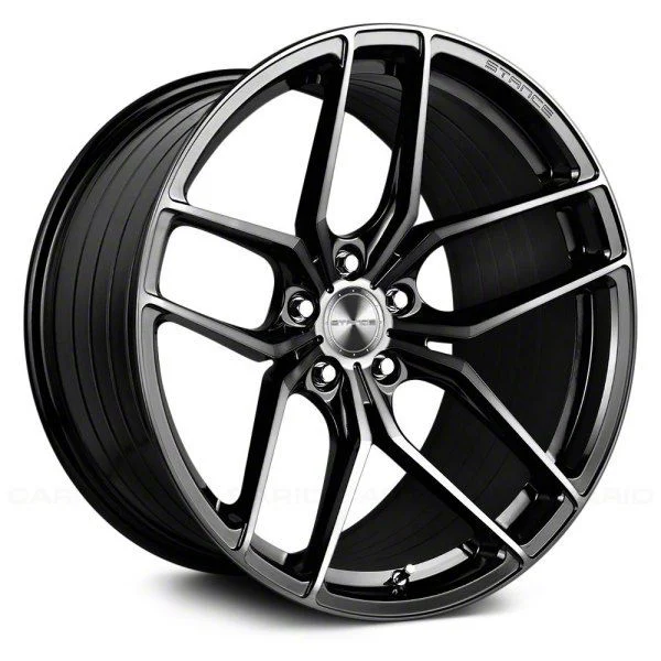 Stance Wheels SF03 Gloss Black Tinted Face Wheel; 20x9; 32mm Offset (10-14 Mustang)