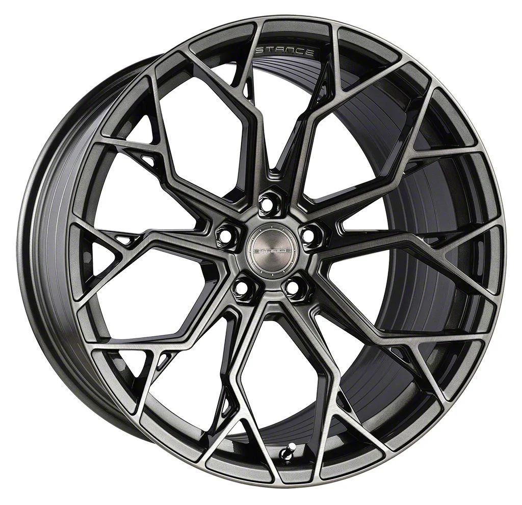 Stance Wheels SF10 Brushed Dual Gunmetal Wheel; 20x10; 30mm Offset (10-14 Mustang)