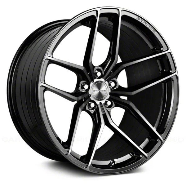 Stance Wheels SF03 Gloss Black Tinted Face Wheel; Rear Only; 20x10.5; 45mm Offset (15-23 Mustang GT, EcoBoost, V6)
