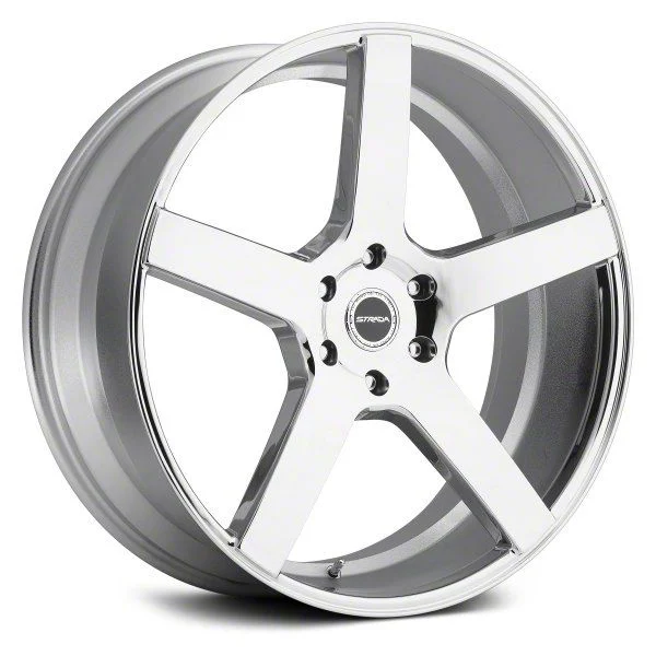 Strada Perfetto Chrome Wheel; 20x9.5; 40mm Offset (11-23 RWD Charger, Excluding Widebody)