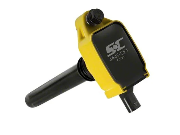 Superchips Coil Pack; Single; Yellow (11-18 3.6L Challenger)