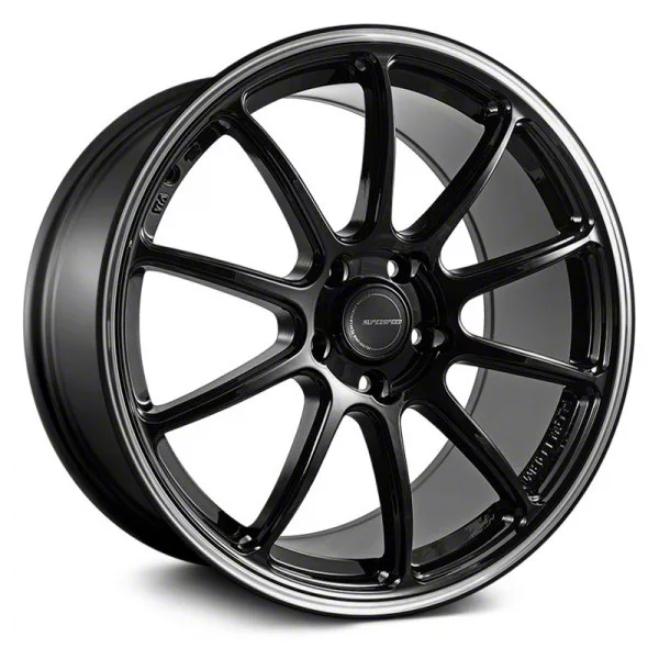 Superspeed Wheels RF03RR Gloss Black Machined Wheel; 18x8.5; 45mm Offset (05-09 Mustang)