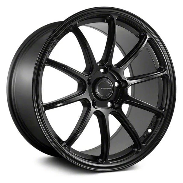 Superspeed Wheels RF03RR Matte Black Wheel; 18x9.5; 38mm Offset (10-15 Camaro LS, LT)