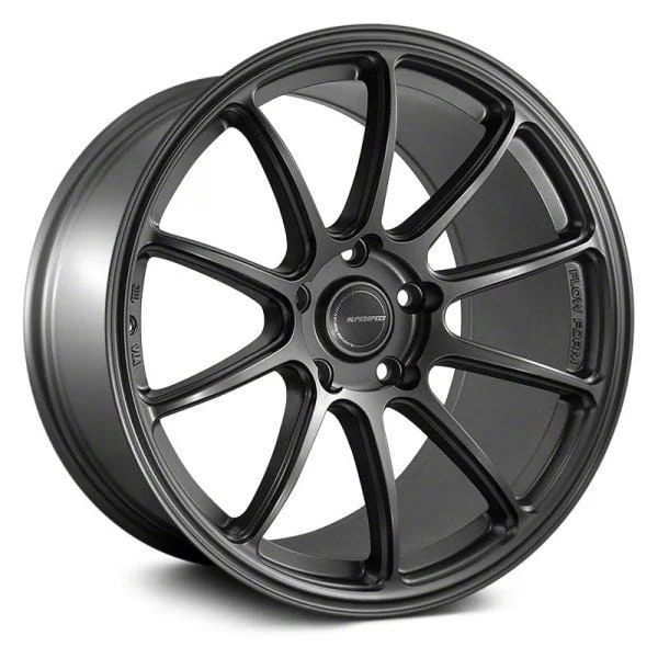 Superspeed Wheels RF03RR Matte Gunmetal Wheel; 18x8.5; 35mm Offset (10-15 Camaro LS, LT)