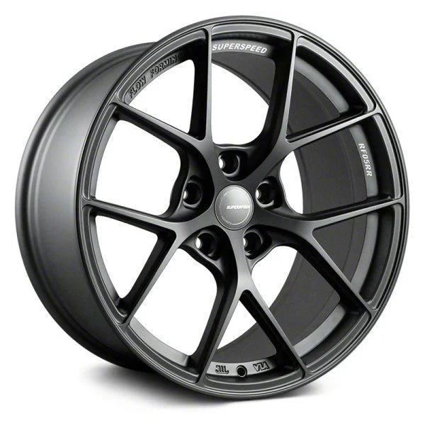 Superspeed Wheels RF05RR Matte Gunmetal Wheel; 18x9.5; 38mm Offset (10-15 Camaro LS, LT)