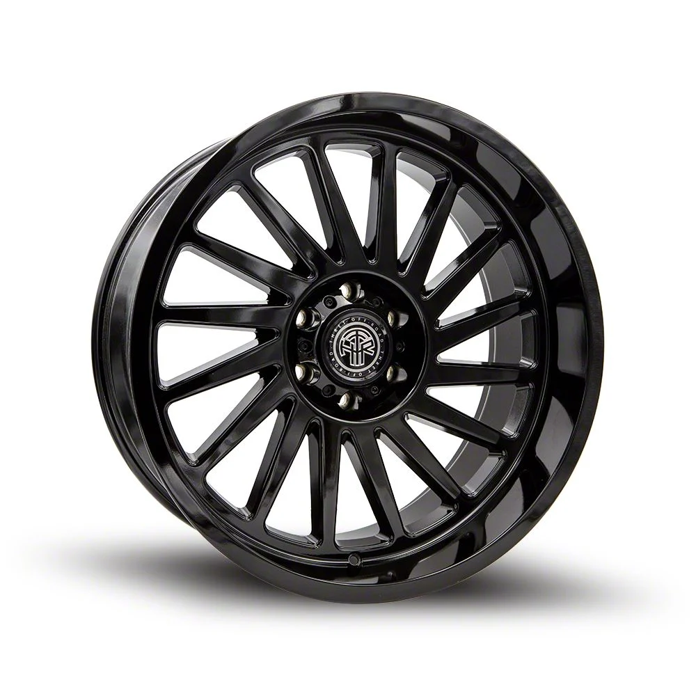 Thret Offroad Omega Gloss Black 6-Lug Wheel; 20x10; -21mm Offset (19-23 Ranger)