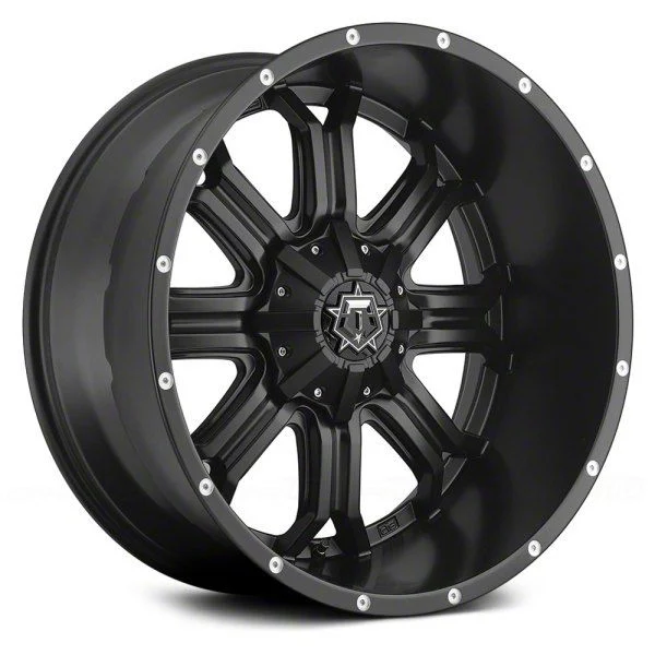 TIS 535B Satin Black 6-Lug Wheel; 20x9; -12mm Offset (21-26 Tahoe)
