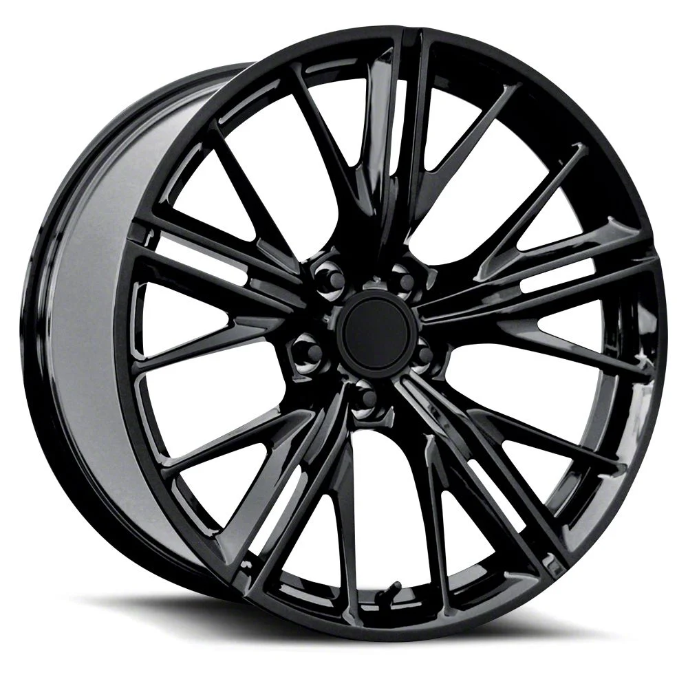 2017 Camaro ZL1 Style Gloss Black Wheel; 20x10; 20mm Offset (10-15 Camaro)