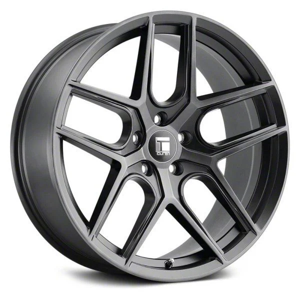 Touren TR79 Brushed Matte Black with Dark Tint Wheel; 18x9.5; 35mm Offset (15-23 Mustang EcoBoost w/o Performance Pack, V6)