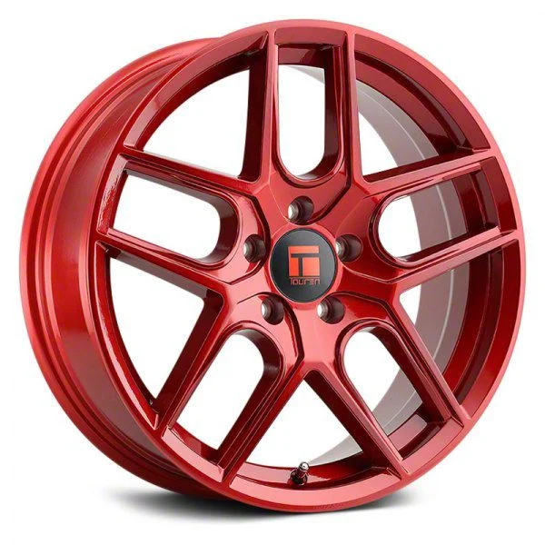 Touren TR79 Crimson Candy Red Wheel; 20x9; 35mm Offset (15-23 Mustang GT, EcoBoost, V6)
