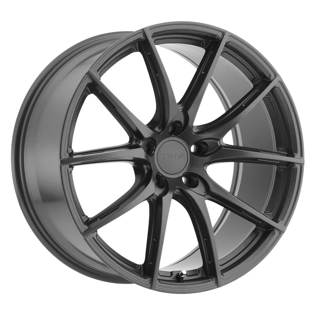 TSW Sprint Gloss Gunmetal Wheel; 18x8.5; 40mm Offset (21-26 Mustang Mach-E, Excluding GT)