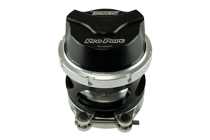 Turbosmart GenV ProPort Supercharger Blow Off Valve; Black (Universal; Some Adaptation May Be Required)