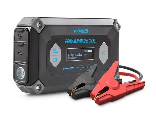 TYPE S 12V 9.0L ProJump Battery Jump Starter; 26000mAh