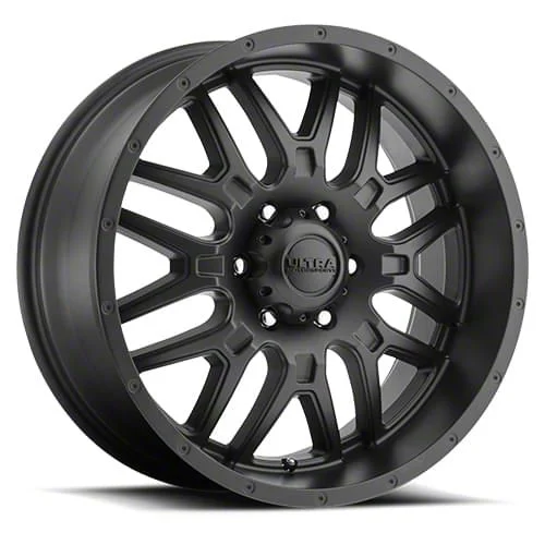 Ultra Wheels Hunter Satin Black 6-Lug Wheel; 20x9; 18mm Offset (07-13 Sierra 1500)
