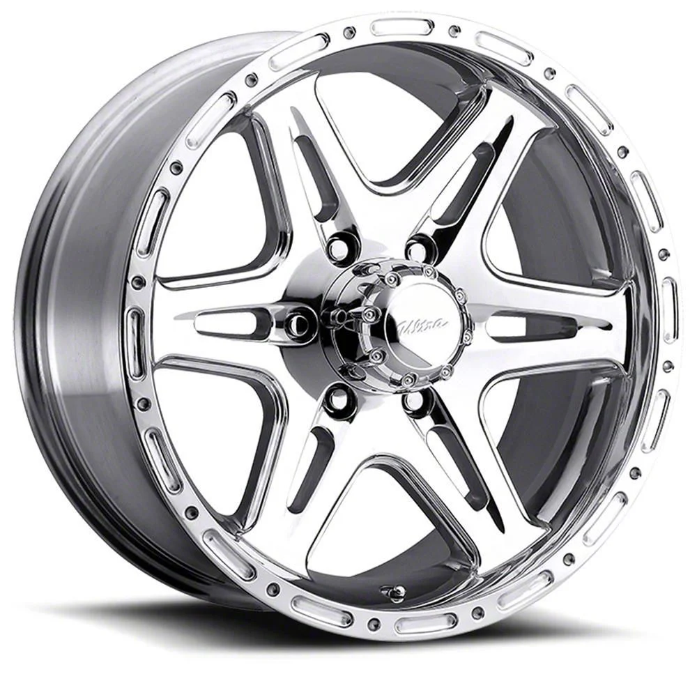 Ultra Wheels Badlands Polished 6-Lug Wheel; 18x9; 12mm Offset (21-26 Tahoe)