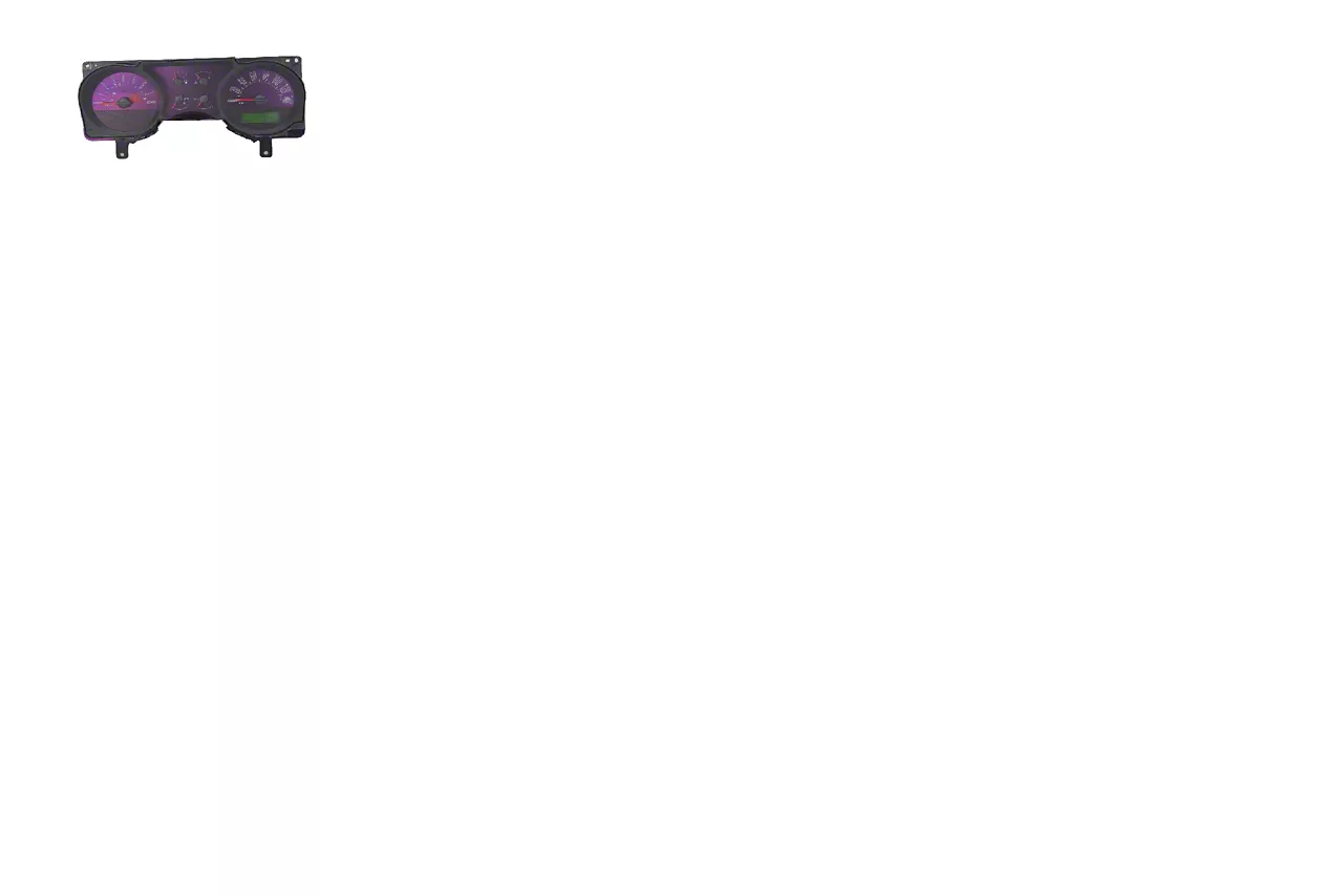 US Speedo Amethyst Edition Gauge Face; MPH (05-09 Mustang GT)