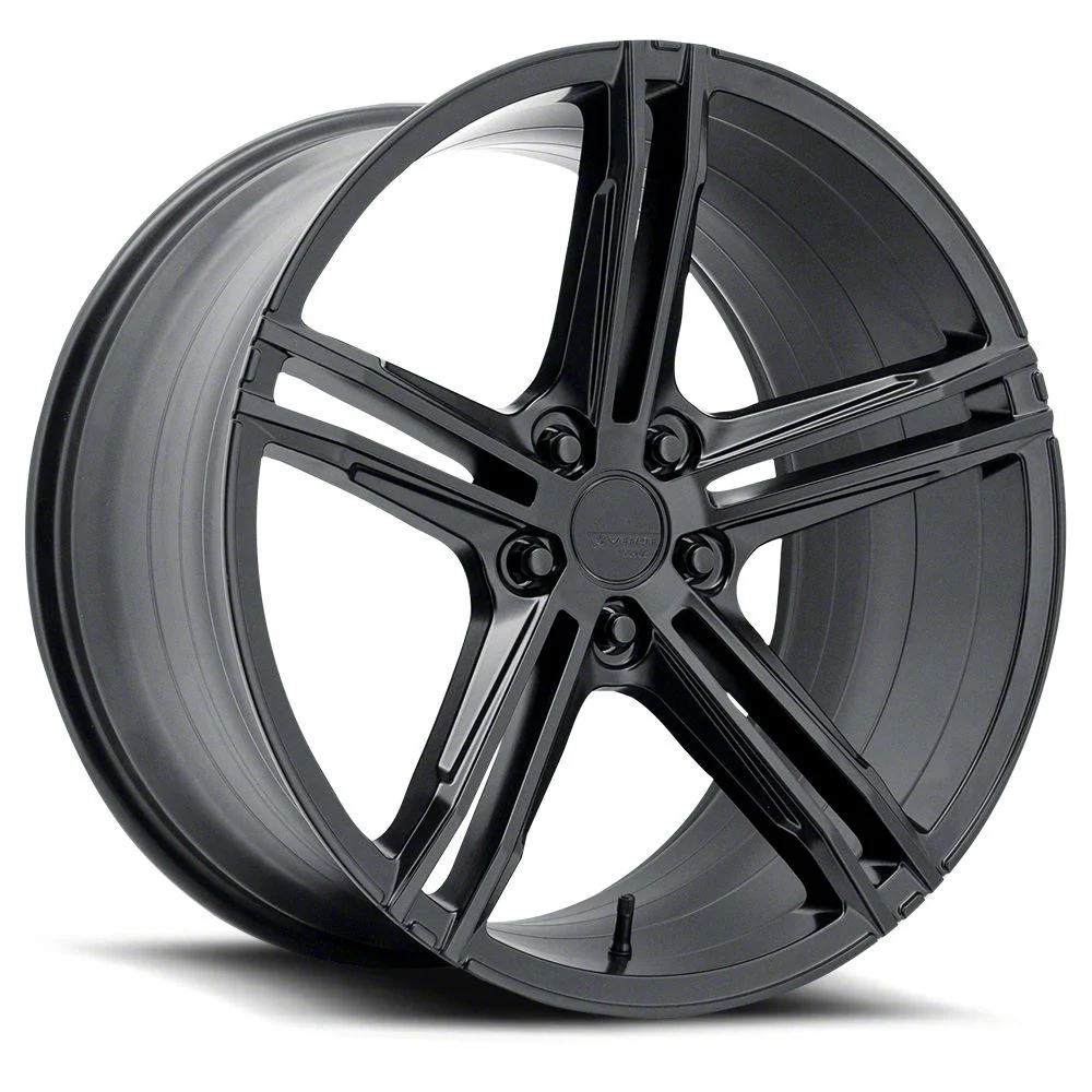 Verde Wheels VFF03 Satin Black Wheel; 20x8.5; 40mm Offset (11-23 AWD Charger)