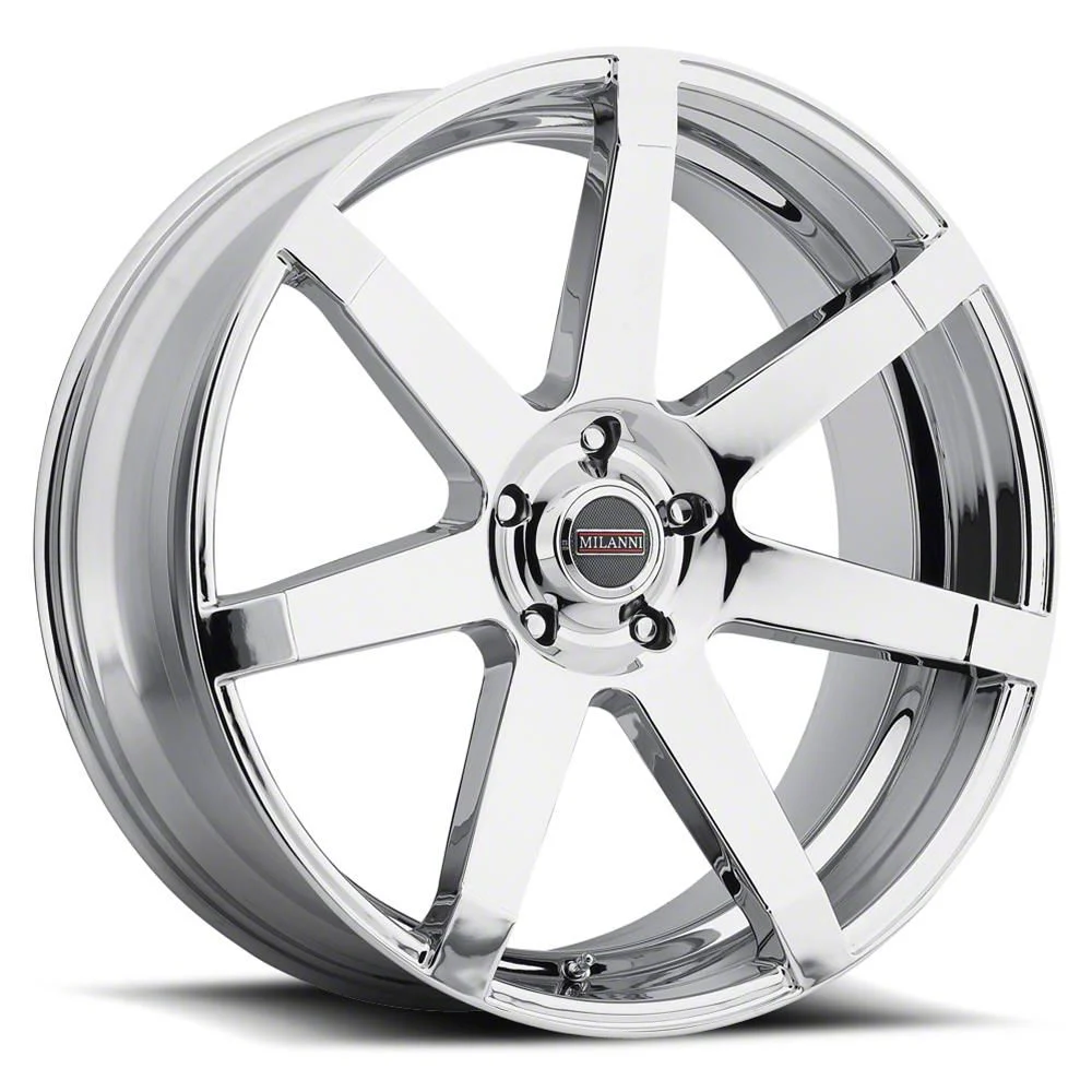 Sultan Chrome Wheel; 22x9.5; 15mm Offset (06-10 RWD Charger)