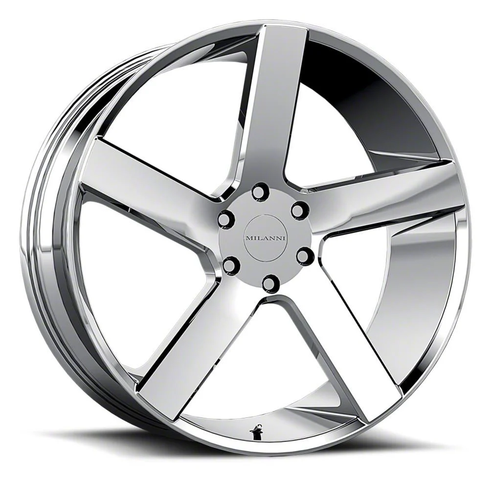 Switchback Chrome Wheel; 20x9; 15mm Offset (06-10 RWD Charger)
