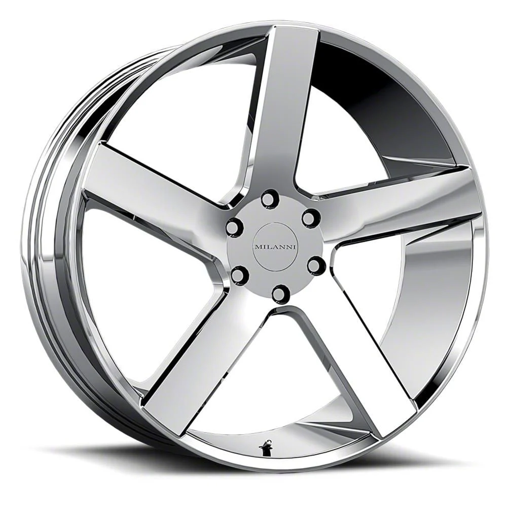 Switchback Chrome Wheel; 20x9; 15mm Offset (11-23 RWD Charger, Excluding Widebody)