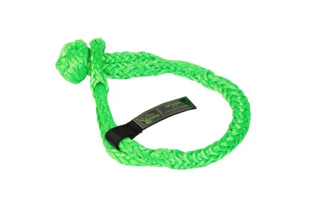 VooDoo Offroad 2.0 Santeria Series 1/2-Inch x 8-Inch Winch Soft Shackle; Green