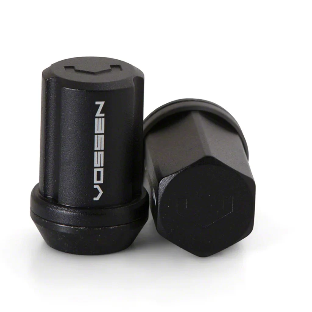 Vossen Black Locking Lug Nuts; M14 x 1.5 (21-26 Mustang Mach-E)
