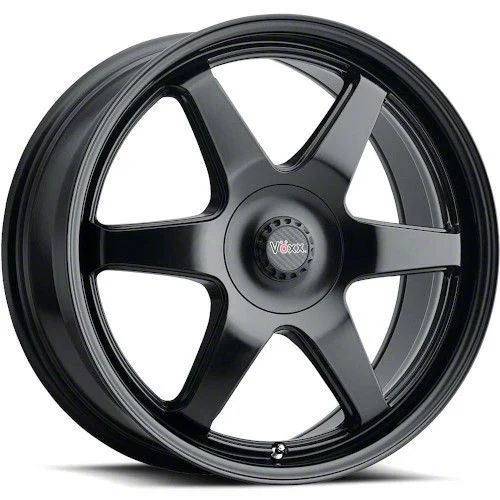 Voxx Riva Matte Black Wheel; 20x8.5; 20mm Offset (06-10 RWD Charger)