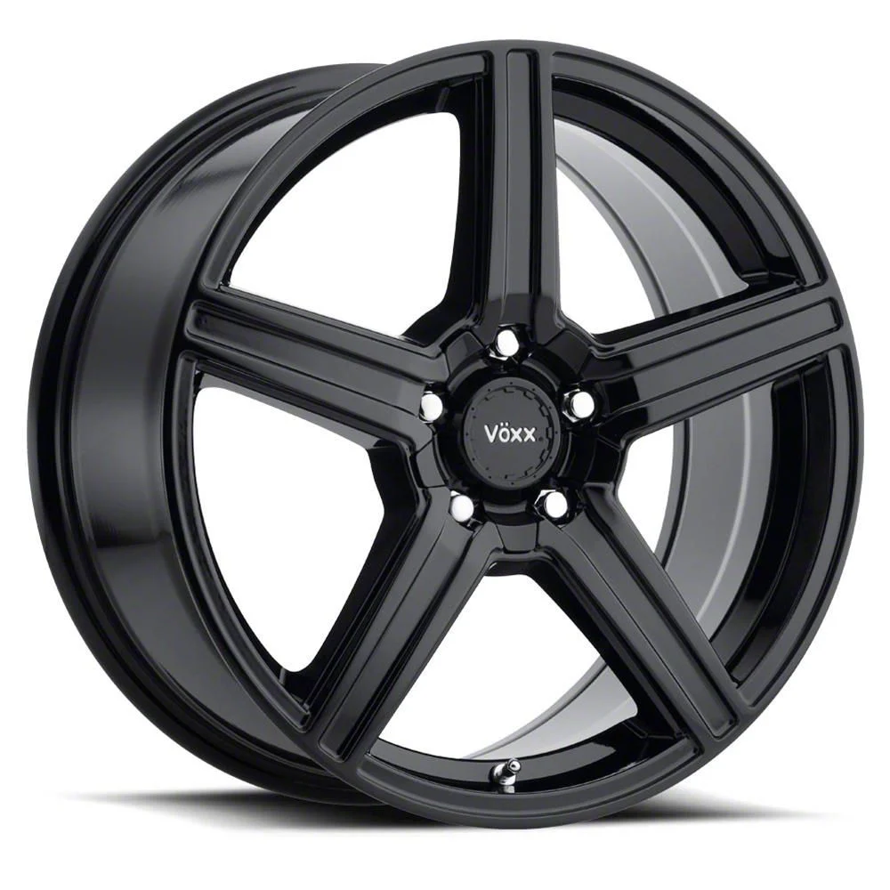 Voxx Como Gloss Black Wheel; 20x8.5; 20mm Offset (11-23 RWD Charger, Excluding Widebody)