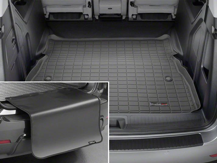Weathertech DigitalFit Cargo Liner with Bumper Protector; Black (21-26 Mustang Mach-E)