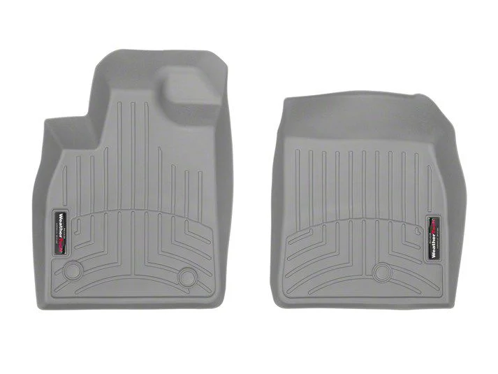 Weathertech DigitalFit Front Floor Liners; Gray (21-26 Mustang Mach-E)