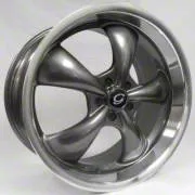 White Diamond W5605 Gunmetal Machined Wheel; 20x8.5; 30mm Offset (06-10 RWD Charger)