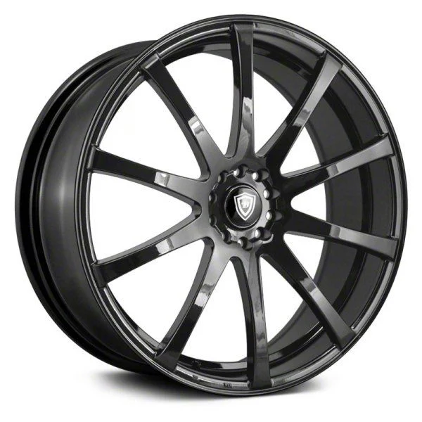 White Diamond W3196 Gloss Black Wheel; 22x9; 20mm Offset (11-23 RWD Charger, Excluding Widebody)