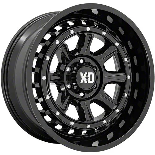 XD Outlander Gloss Black 6-Lug Wheel; 20x10; -18mm Offset (19-23 Ranger)