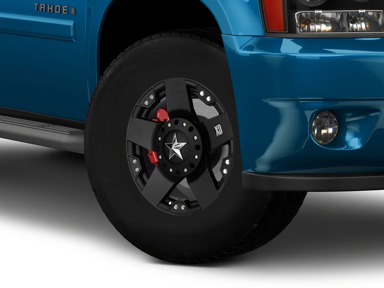 XD Rockstar Matte Black 6-Lug Wheel; 17x8; 35mm Offset (19-23 Ranger)