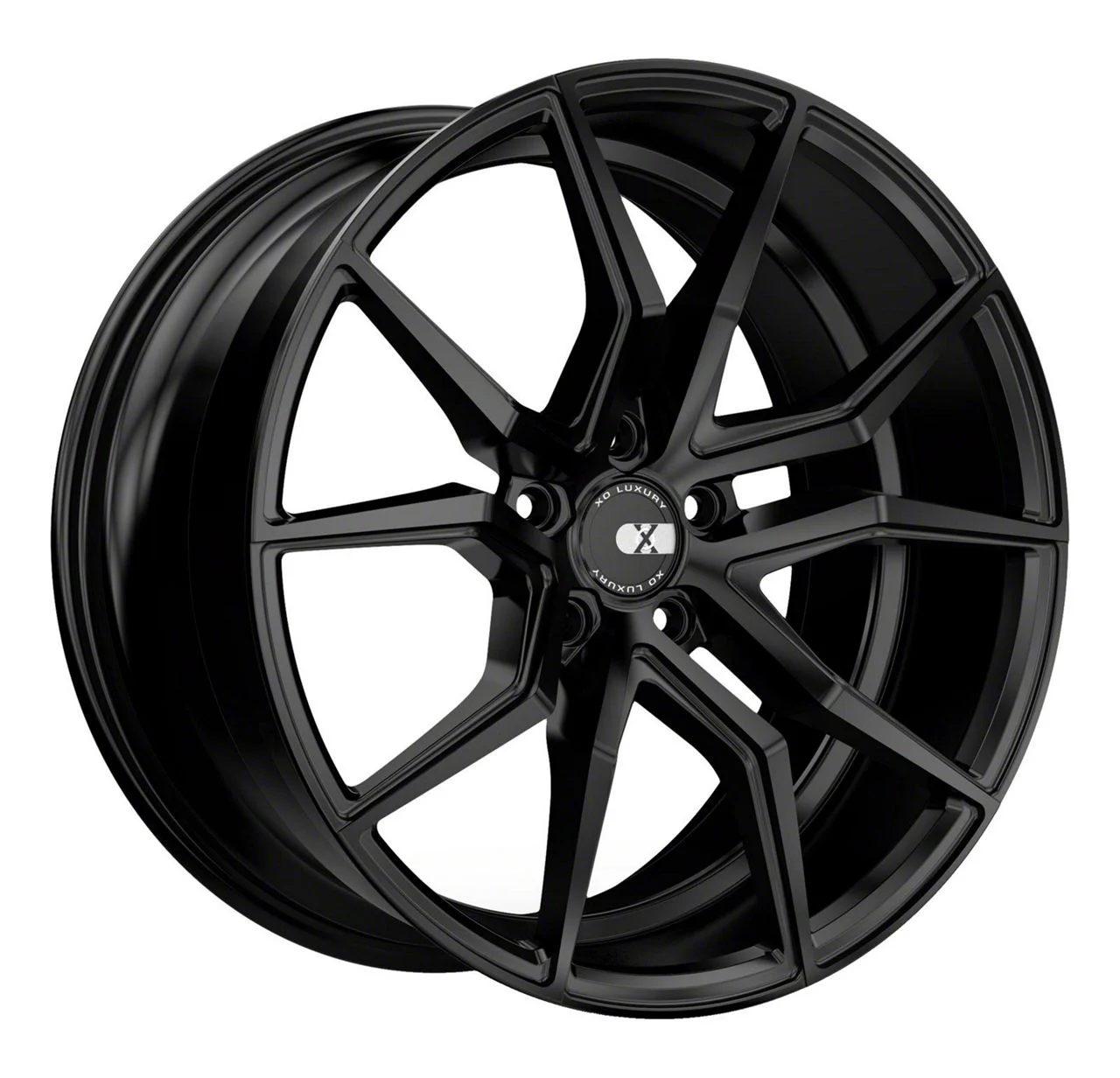 XO Luxury Verona Matte Black Wheel; 20x10.5; 33mm Offset (10-15 Camaro)