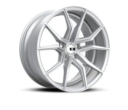XO Luxury Verona Matte Silver Wheel; Rear Only; 20x10.5; 42mm Offset (16-24 Camaro)