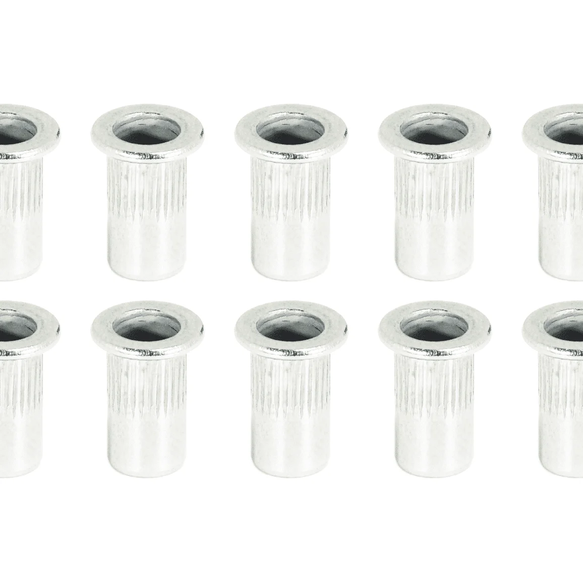 ZSPEC M6-1.0 Rivet Nuts, SUS304 Stainless Steel, 10-Pack